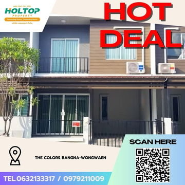 #Z3425💥 011268 🔥ให้เช่าบ้าน The Colors Bangna-Wongwaen 