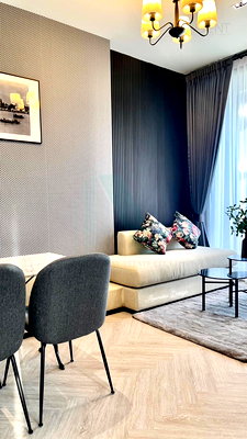 Condos for rent : For Rent Condo CHAPTER CHAROENNAKHORN-RIVERSIDE Building B, Floor 19,2 bed room, Room size 49.00 sqm
