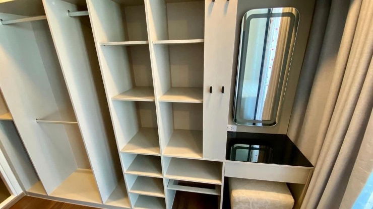 รูป AS1774 ให้เช่าคอนโด The Origin รามคำแหง 209 ห้องสวย พร้อมเครื่องใช้ไฟฟ้าเฟอร์นิเจอร์ครบ - รูปที่ 3/9