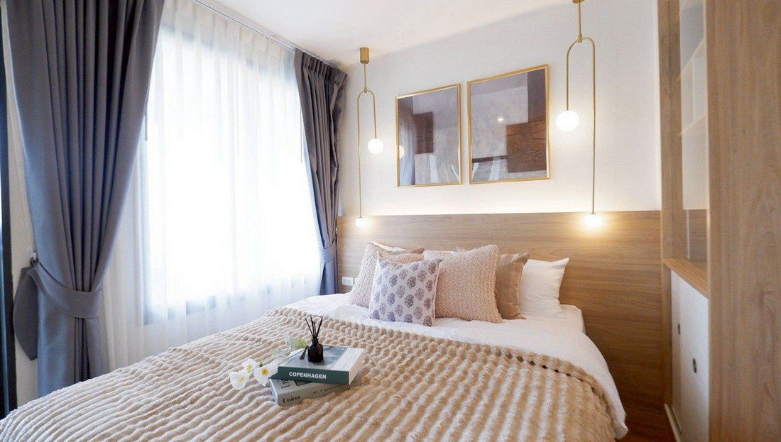 picture Call : 063-963-0333 Condo U Delight Residence Riverfront Rama 3 Size 34.12 sq.m 1Bed River View, Fully furnished - 4/14