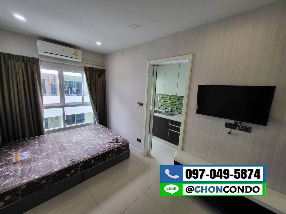 รูป Urbana Condo Bangsaen ชั้น4 ----------Tel 097-049-5874 (Line: @choncondo มี@ด้วย) - รูปที่ 7/10
