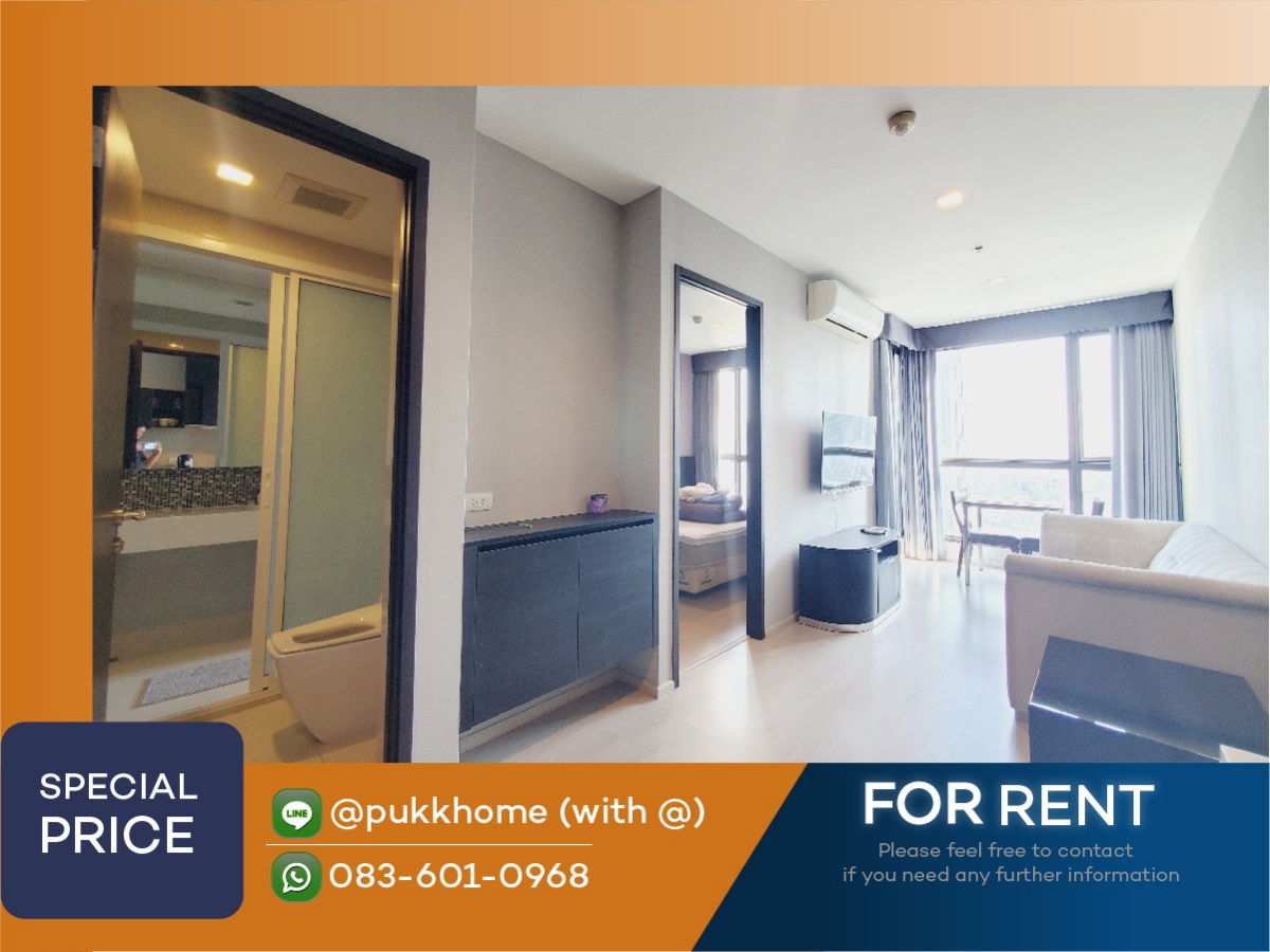 picture Rhythm Sukhumvit 44/1 ✨ 35 sq.m. ✨ 📞 Line : @pukkhome (with @) - 1/8