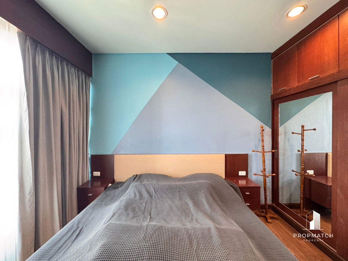 รูป PM035592✨Flash Deal ✨ Baan Klang Krung Siam - Pathumwan ( 2Bed 2Bath 67SQM.) แต่งครบพร้อมอยู่ !! เพียง 30,000  บาทต่อเดือน Tel.0981315848 @propmatch - รูปที่ 5/11