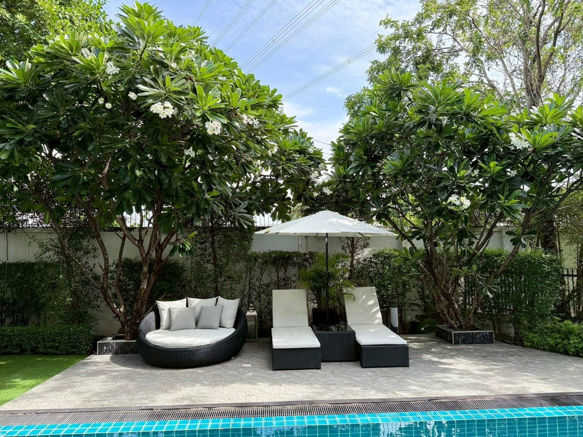 รูป 🏡 Blue Lagoon 2 – Pool Villa สุดหรู ทำเลบางนา–สุวรรณภูมิ บ้านหลังมุม 4 ห้องนอน 6 ห้องน้ำ พื้นที่ใหญ่เป็นพิเศษ 1 - รูปที่ 8/20