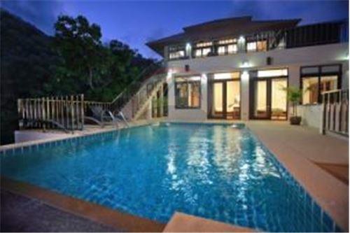 รูป [920121001-2166] SEA VIEW VILLA IN CHAWENG HILLS WITH HOME CINEMA - รูปที่ 4/22