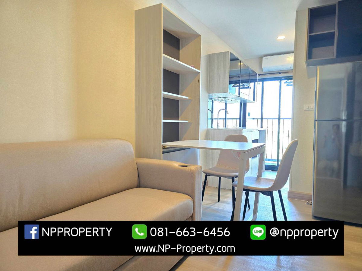 รูป 💼 คอนโดใหม่ให้เช่า ห้องสวยมาก! เพียง 6,500 บาท/เดือน 🏙️ Indeed Park Amata | ตึก C ชั้น 4 | ขนาด 24 ตร.ม. - รูปที่ 7/14