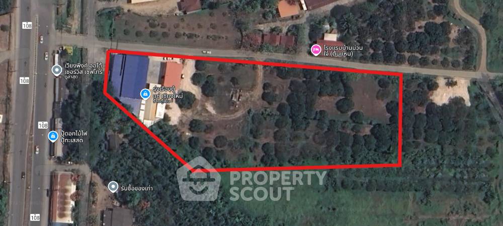 รูป ที่ดินสำหรับปล่อยขาย 8,800 ตารางเมตร แถว ใน ท่าวังพร้าว (ID 2020377) - รูปที่ 1/11