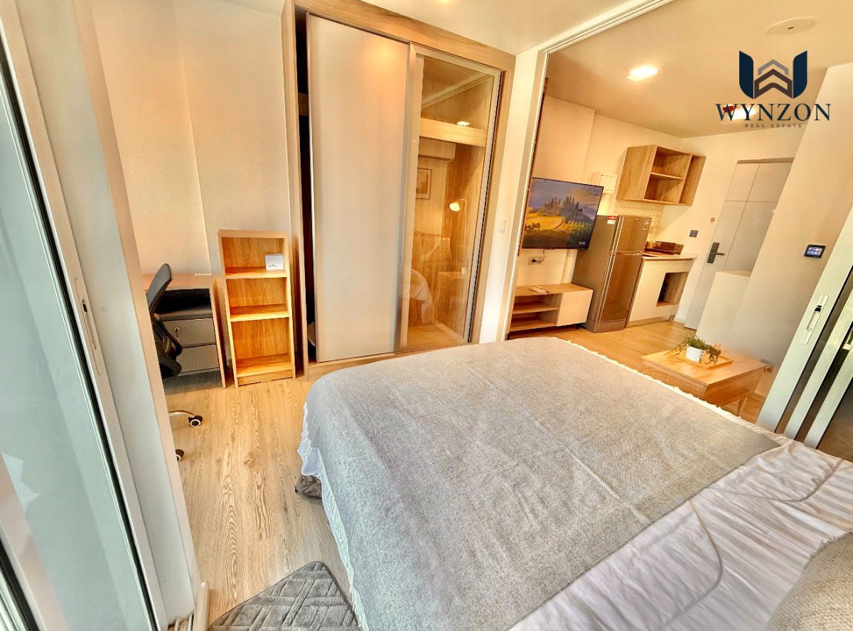 รูป Kave Town Island ข้างม.กรุงเทพ วิวสระ บิ้วอินสวย - รูปที่ 15/15