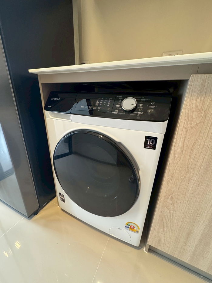 picture Condo for rent, The Muve Sukhumvit 107, 3rd floor, built-in, luxurious throughout the room, very beautiful, pets allowed, rental price 13,000 baht. - 7/36