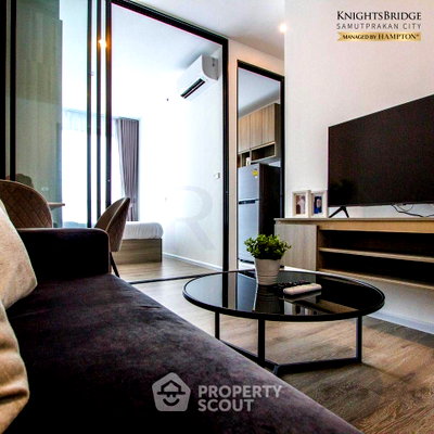 Condos for rent : 18th-Floor 1-BR 27 Sqm At Knightsbridge Sukhumvit-Thepharak near BTS Samrong (ID 1888217)