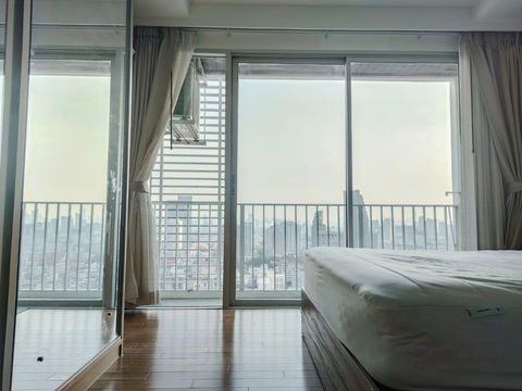 the line พหลโยธิน พาร์ค ห้องสวย ชั้นสูง วิวไม่บล็อค เฟอร์ครบ ตกแต่งพิเศษ