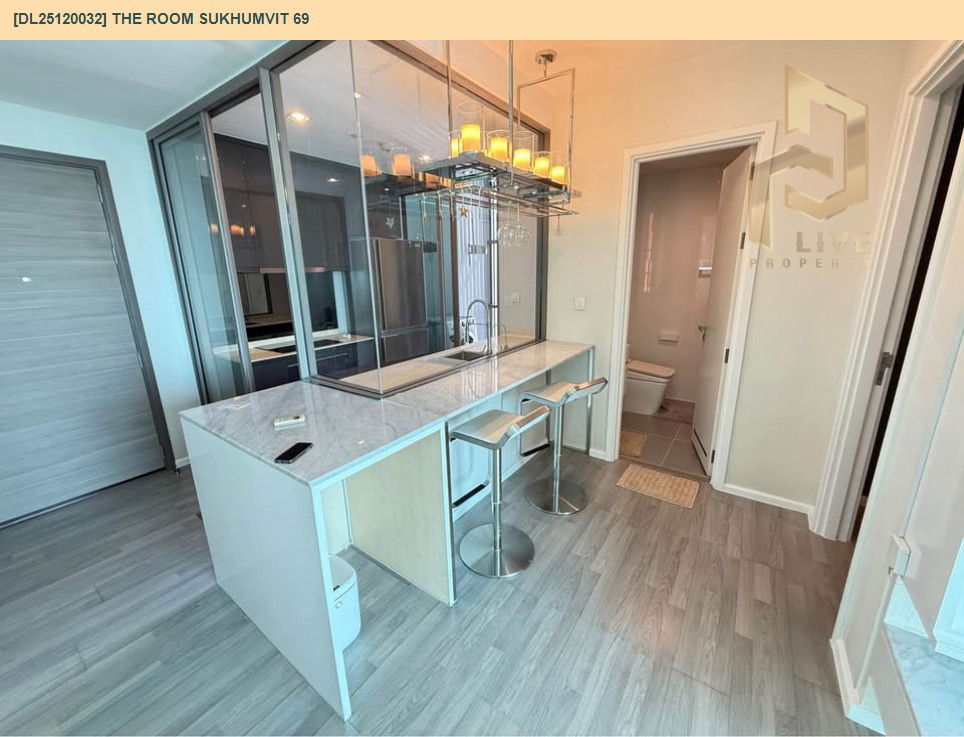 picture DL25120032 Condo for sale, The Room Sukhumvit 69 near BTS Phra Khanong, ready to move in, call urgently 0638692663 LineID @162cjixi - 5/9