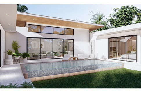 [920121001-2727] Tropical 3 Bedroom off-plan pool villa in Plai Laem, Koh Samui