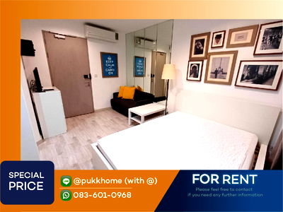 Condos for rent : Ideo Mobi Sukhumvit 81 | Studio  📞 Line : @pukkhome (with @)