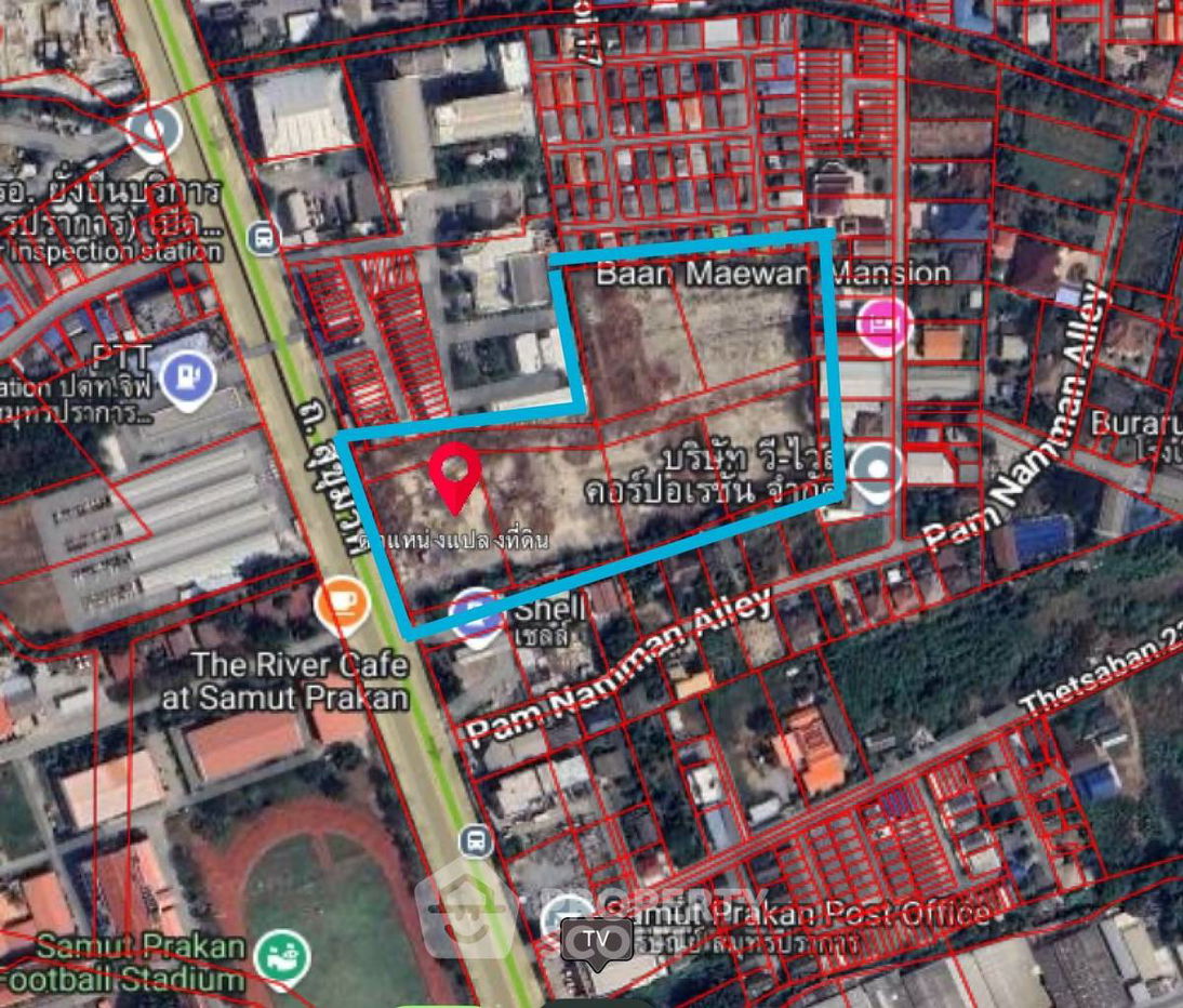 รูป ที่ดินสำหรับปล่อยขาย 22,188 ตารางเมตร แถว ใน ปากน้ำ (ID 1923117) - รูปที่ 1/5