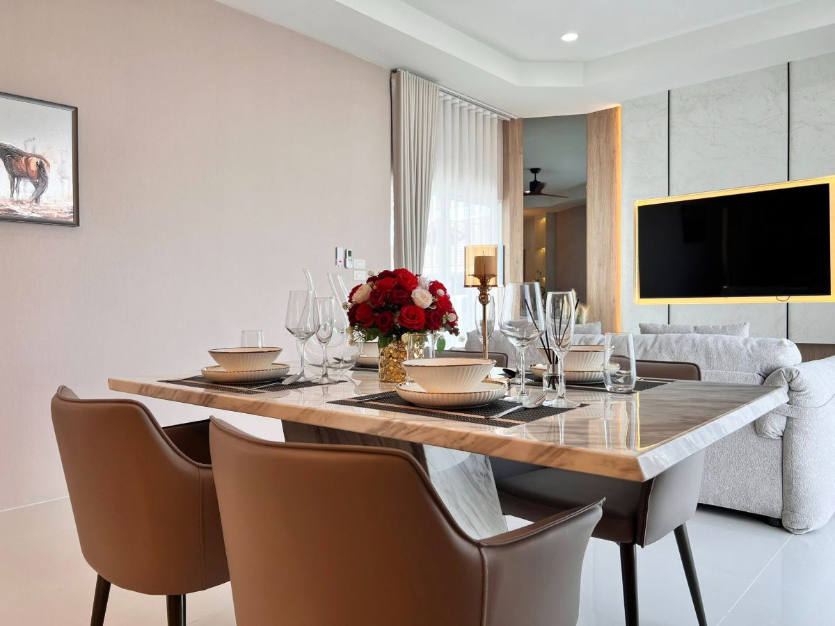 รูป 🏡✨ บ้านเดี่ยวสไตล์โมเดิร์น พร้อมสวนส่วนตัว - รูปที่ 3/27