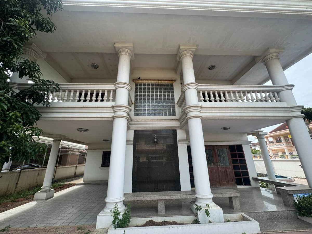 picture Single-family house for sale, 100 sq wah, corner unit, large house in Amornchai Village 3. - 4/31