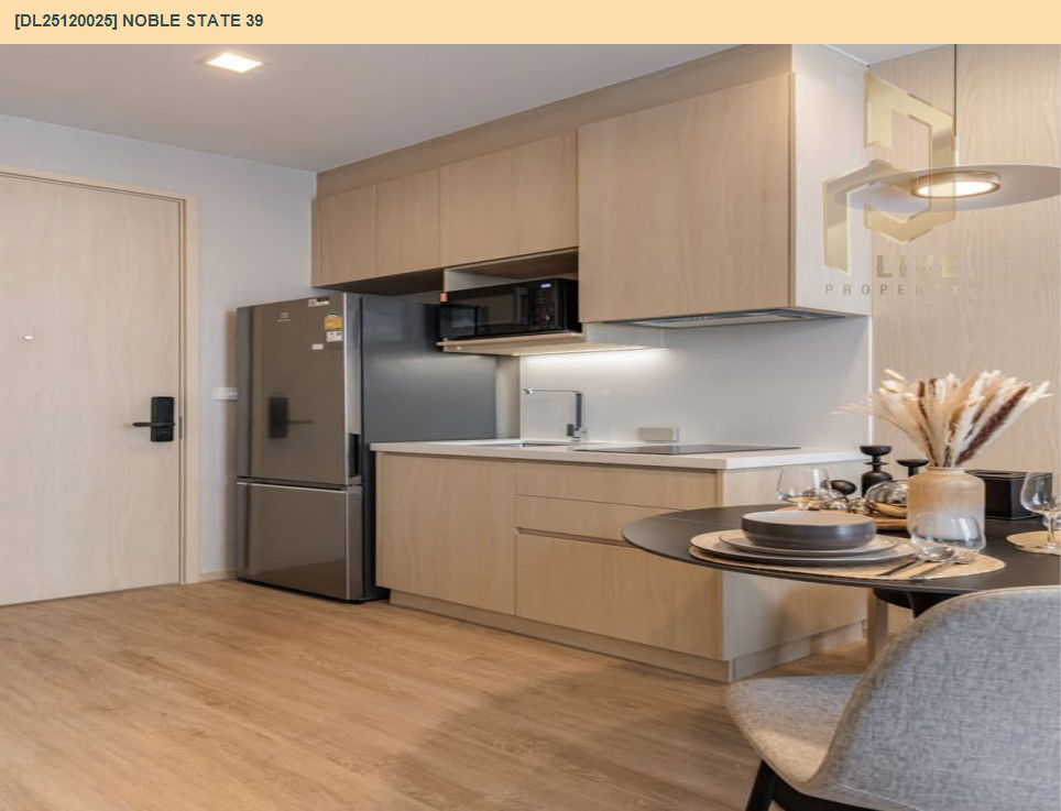 picture DL25120025 Condo for rent, NOBLE STATE 39 near BTS Phrom Phong, ready to move in, call urgently 0638692663 LineID @655ebbvc - 5/12