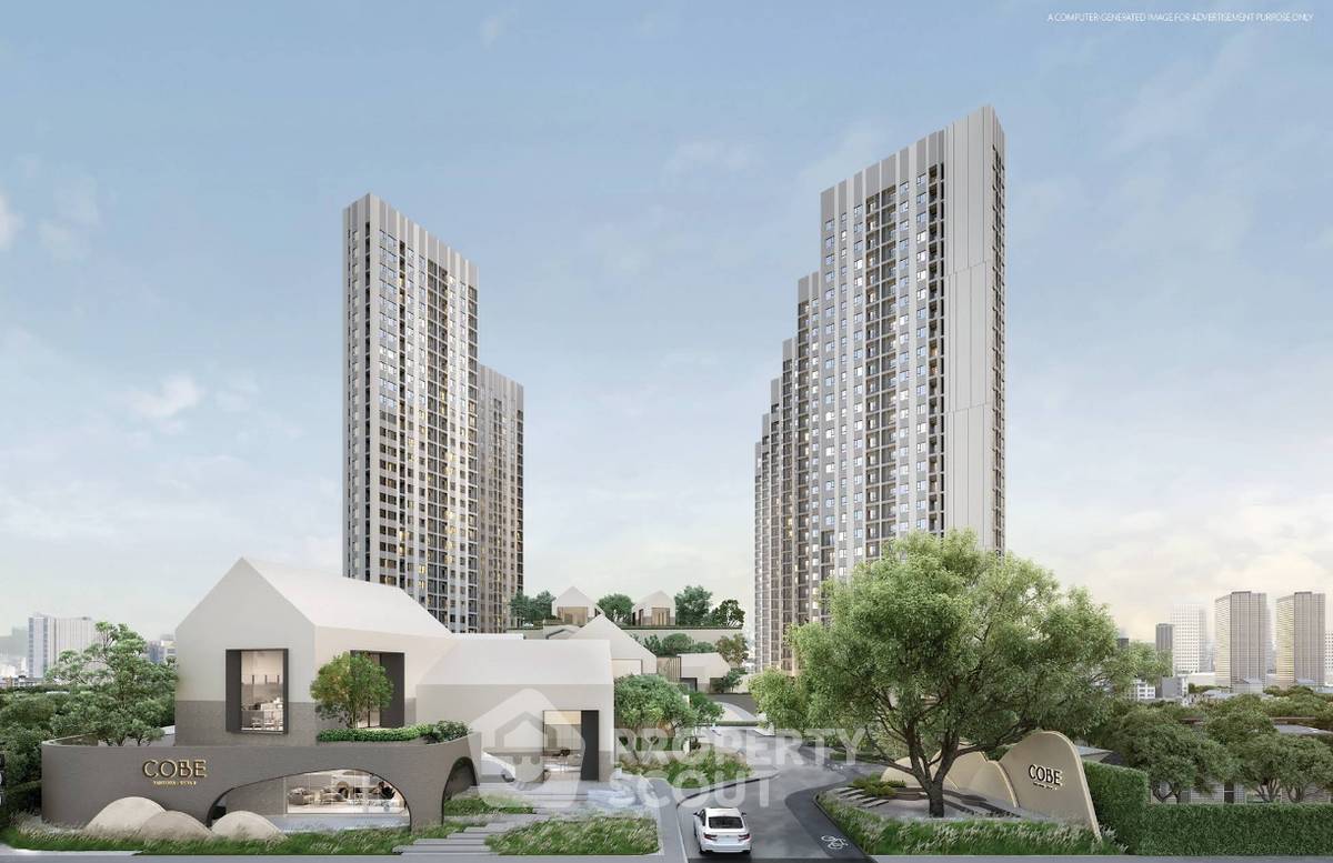 picture 1-BR Condo at COBE Ratchada-Rama 9 near MRT Huai Khwang (ID 2447188) - 3/3