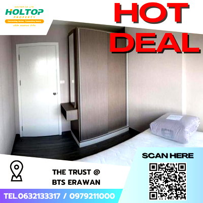 Condos for rent Paolo Hospital Phrapradaeng : #S5073 For Rent The Trust Condo @ Bts Erawan