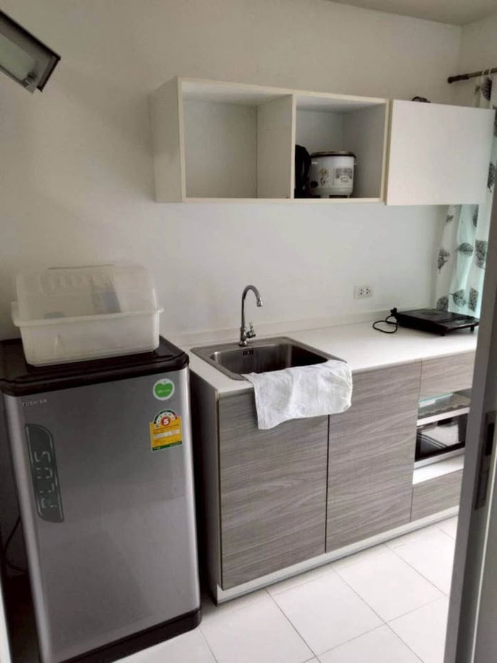 รูป ให้เช่า ดีคอนโด แคมปัส รังสิต 2 มีเฟอร์นิเจอร์+เครื่องใช้ไฟฟ้าครบ - รูปที่ 6/7