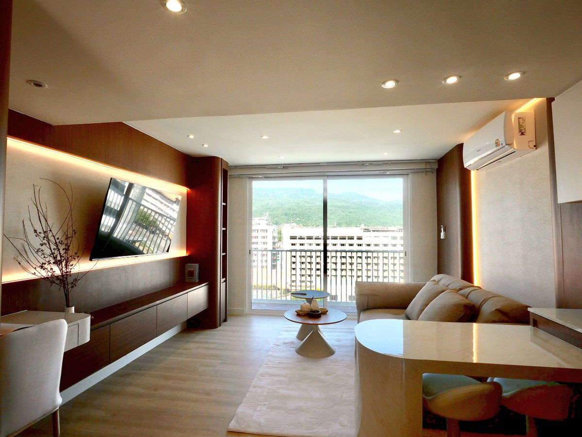 รูป ขาย ชมดอยคอนโด ห้องดูเพล็กซวิวดอย 2นอน ,ใกล้มช. นิมมาน  - รูปที่ 8/12