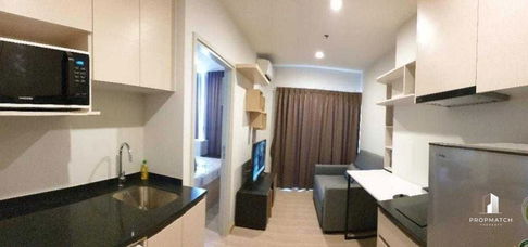 PM034747✨Flash Deal ✨Noble Revolve Ratchada 2 ( 1Bed 1Bath 34SQM.) แต่งครบพร้อมอยู่ !! เพียง 15,500 บาทต่อเดือน Tel.0981315848 @propmatch