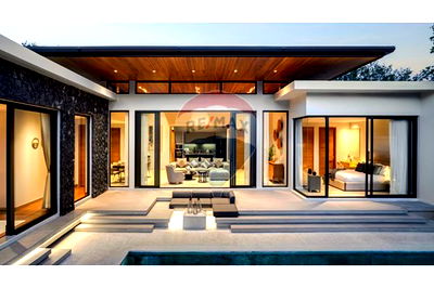 บ้านเดี่ยว กระบี่ : [920281015-33] วิลล่าใหม่หรูหราในกระบี่ พร้อมสระและเฟอร์ฯครบ