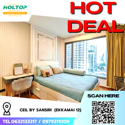 Condos for rent : #R7920 🎉 011268 Condo for rent CEIL By Sansiri  (Ekkamai 12)
