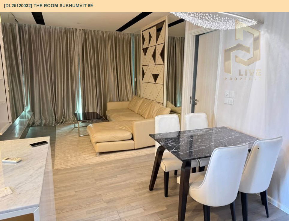 picture DL25120032 Condo for sale, The Room Sukhumvit 69 near BTS Phra Khanong, ready to move in, call urgently 0638692663 LineID @162cjixi - 3/9