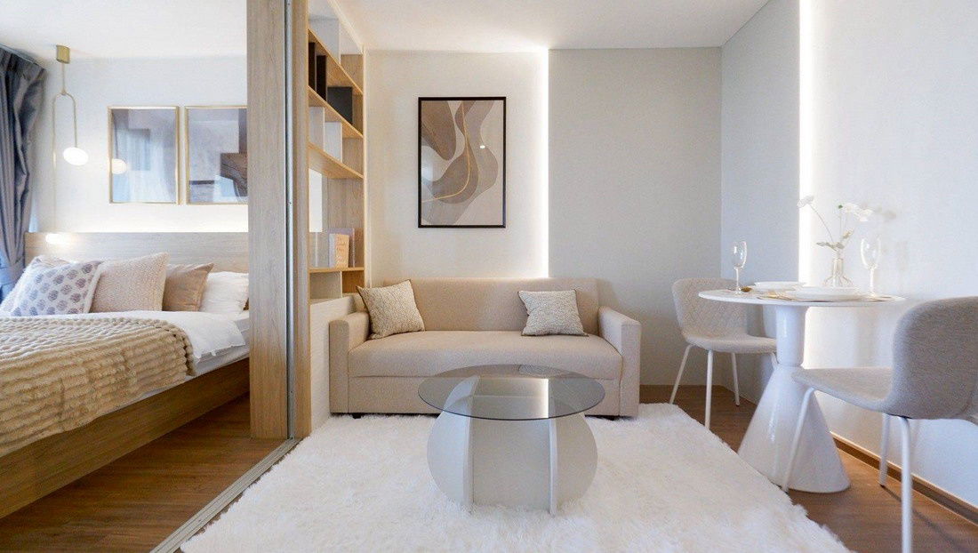 picture Call : 063-963-0333 Condo U Delight Residence Riverfront Rama 3 Size 34.12 sq.m 1Bed River View, Fully furnished - 3/14