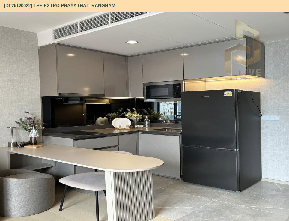 picture DL25120022 Condo for rent, THE EXTRO Phayathai - Rangnam near -, ready to move in, call urgently 0638692663 LineID @655ebbvc - 5/7