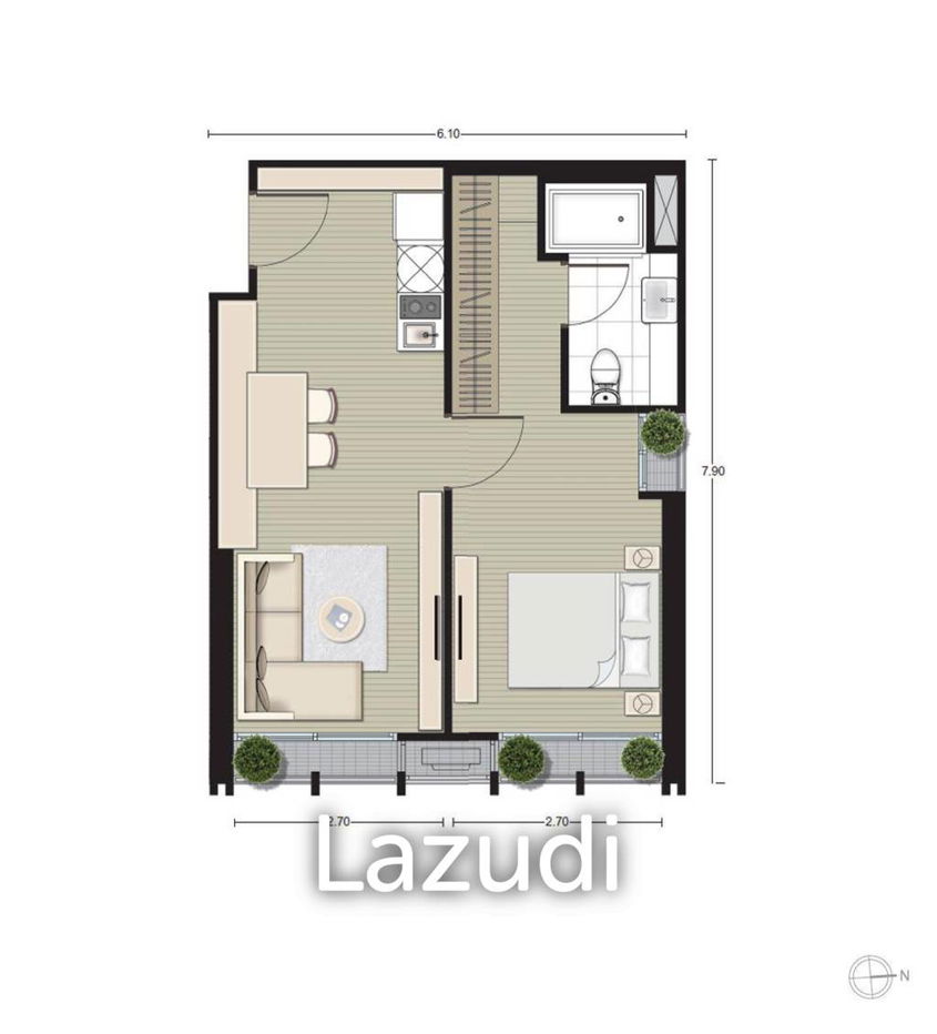 รูป 1 Bed 1 Bath 53 SQ.M The Grand Regent - รูปที่ 24/24