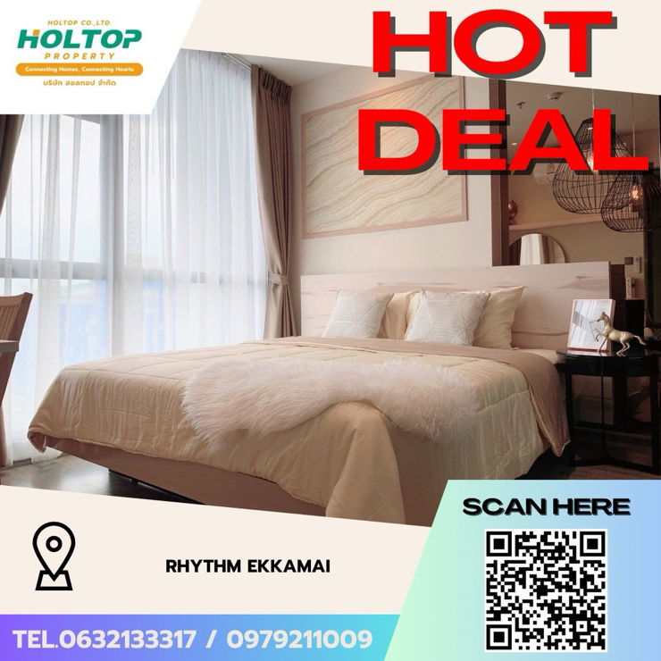 รูป #Z3420💥 011268 🔥ให้เช่าคอนโด RHYTHM Ekkamai  - รูปที่ 1/7