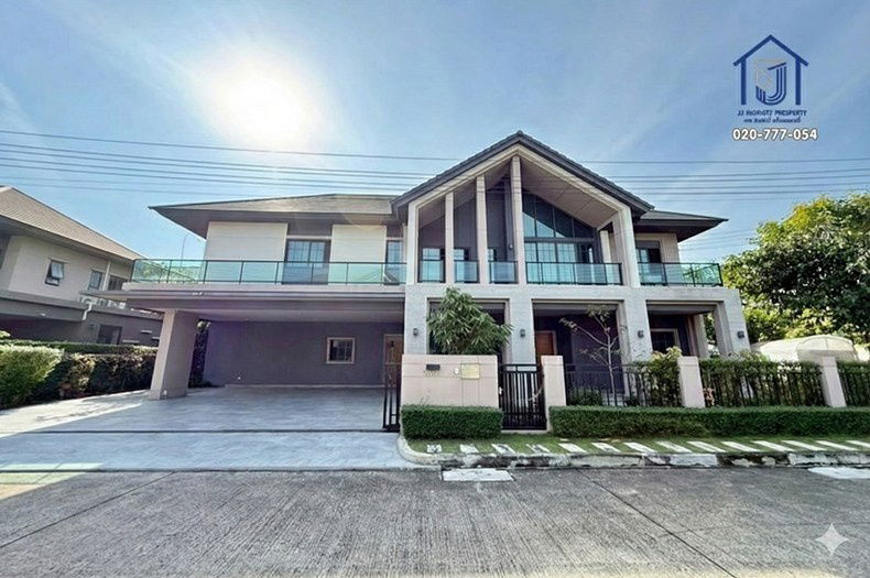 รูป บ้านเดี่ยว 2ชั้น บางกอก บูเลอวาร์ด แจ้งวัฒนะ 2 หลังริม ถนนชัยพฤกษ์ ใกล้ทางด่วนแจ้งวัฒนะ  - รูปที่ 1/17