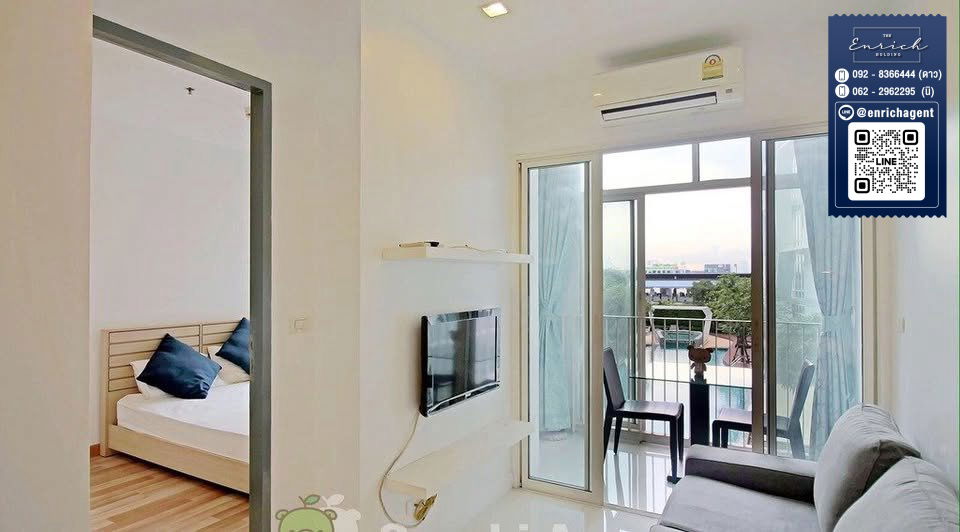 รูป 💙ให้เช่า IDEO Verve Sukhumvit ห้องสวย วิวสระ BTS อ่อนนุช💙โทร. 062-2962295 นิ // Line id : @enrichagent - รูปที่ 2/14