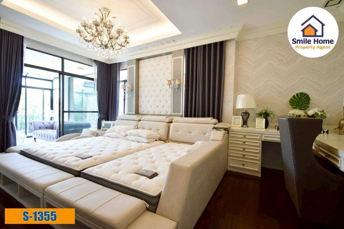 รูป ขายบ้านเดี่ยวมัณฑนา อ่อนนุช-วงแหวน4  บ้านพร้อมอยู่ ไทด์ใหญ่สุด - รูปที่ 12/28