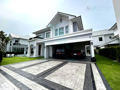 เช่าบ้านเดี่ยว นิคมอัญธานี (เจมโมโปลิส) : 📌 ให้เช่าบ้านเดี่ยว 2 ชั้น เพอร์เฟค มาสเตอร์พีซ สุขุมวิท 77 4 ห้องนอน 6 ห้องน้ำ