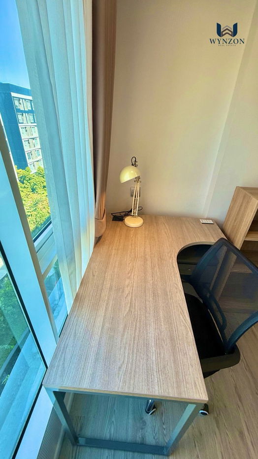 รูป Kave Town Island ข้างม.กรุงเทพ วิวสระ บิ้วอินสวย - รูปที่ 10/15