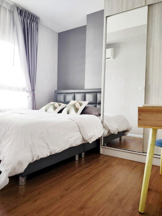 รูป ***ให้เช่า น็อตติ้ง สุขุมวิท-แพรกษา (2ห้องนอน ถูกมาก!!! + แต่งวอลล์สวย) LINE : @Feelgoodhome (มี@หน้า) - รูปที่ 5/9