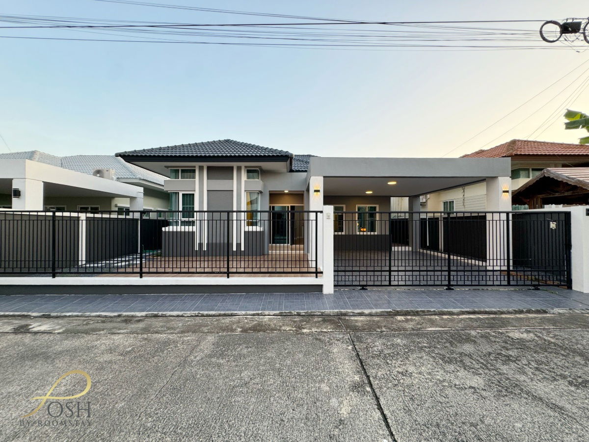 picture Phuket Villa Chao Fah 2 – Move-in-ready single house near King Power & Dibuk Hospital. Newly renovated with fresh paint and fully furnished. - 32/32