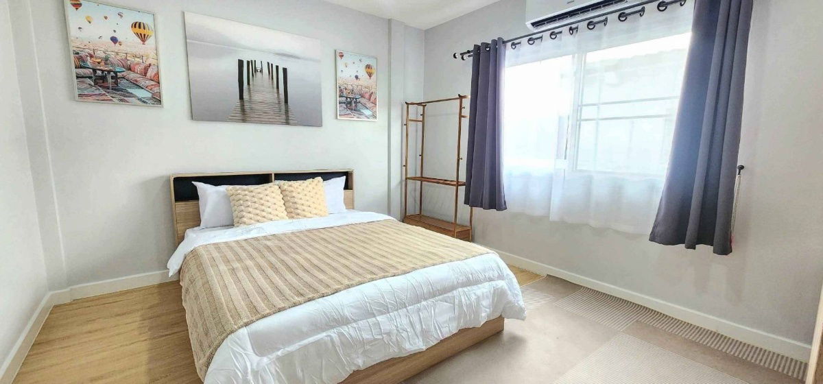 รูป ปล่อยเช่า ศรีอนันต์ทาวน์โฮม รีโนเวทใหม่ พร้อมเฟอร์ฯ หลัง ร.พ.เทพปัญญา ใกล้เซนเฟส เชียงใหม่ T.0946511456 - รูปที่ 6/10