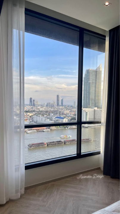 รูป 🏙️ ให้เช่า | Chapter Charoennakorn Riverside📍ใกล้ BTS กรุงธนบุรี💵 ค่าเช่า: 45,000 บาท/เดือน📋 รหัสทรัพย์: RS3747 - รูปที่ 6/16