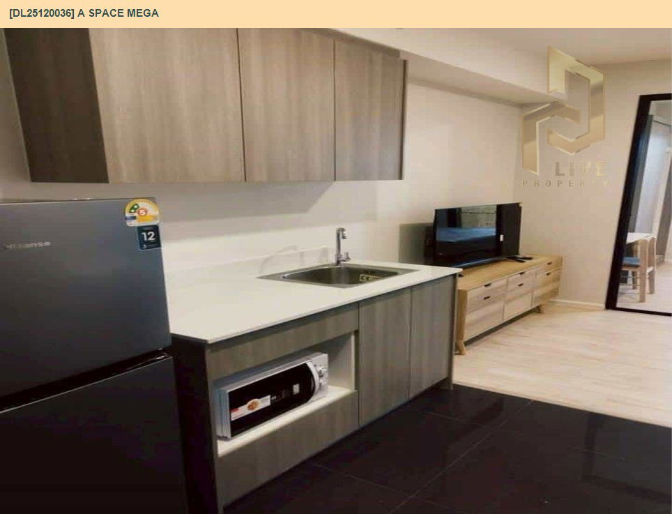 picture DL25120036 Condo for rent, A space mega near -, ready to move in, call urgently 0638692663 LineID @162cjixi - 4/11