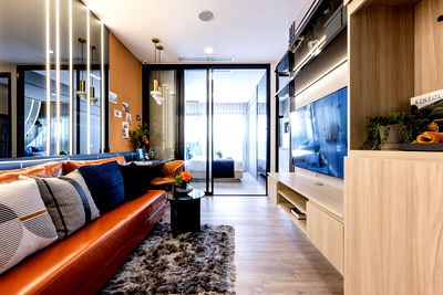 คอนโด รร.นานาชาติคอนคอร์เดียน : ขายดาวน์ ขาดทุน เจ้าของขายเอง คอนโด Origin Place Bangna 1 Bedroom Plus 34.5 ตร.ม. ชั้น 11