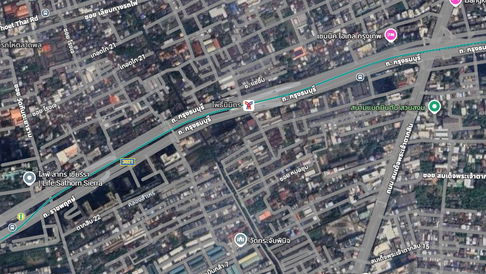 ขายที่ดินเปล่า ถนนสมเด็จพระเจ้าตากสิน ใกล้รถไฟฟ้าโพธิ์นิมิตร