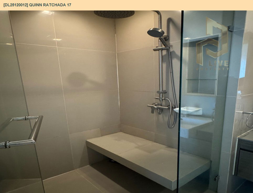 picture DL25120012 Condo for rent, Quinn Ratchada 17 near MRT สุทธิสาร, ready to move in, call urgently 0638692663 LineID @655ebbvc - 8/10