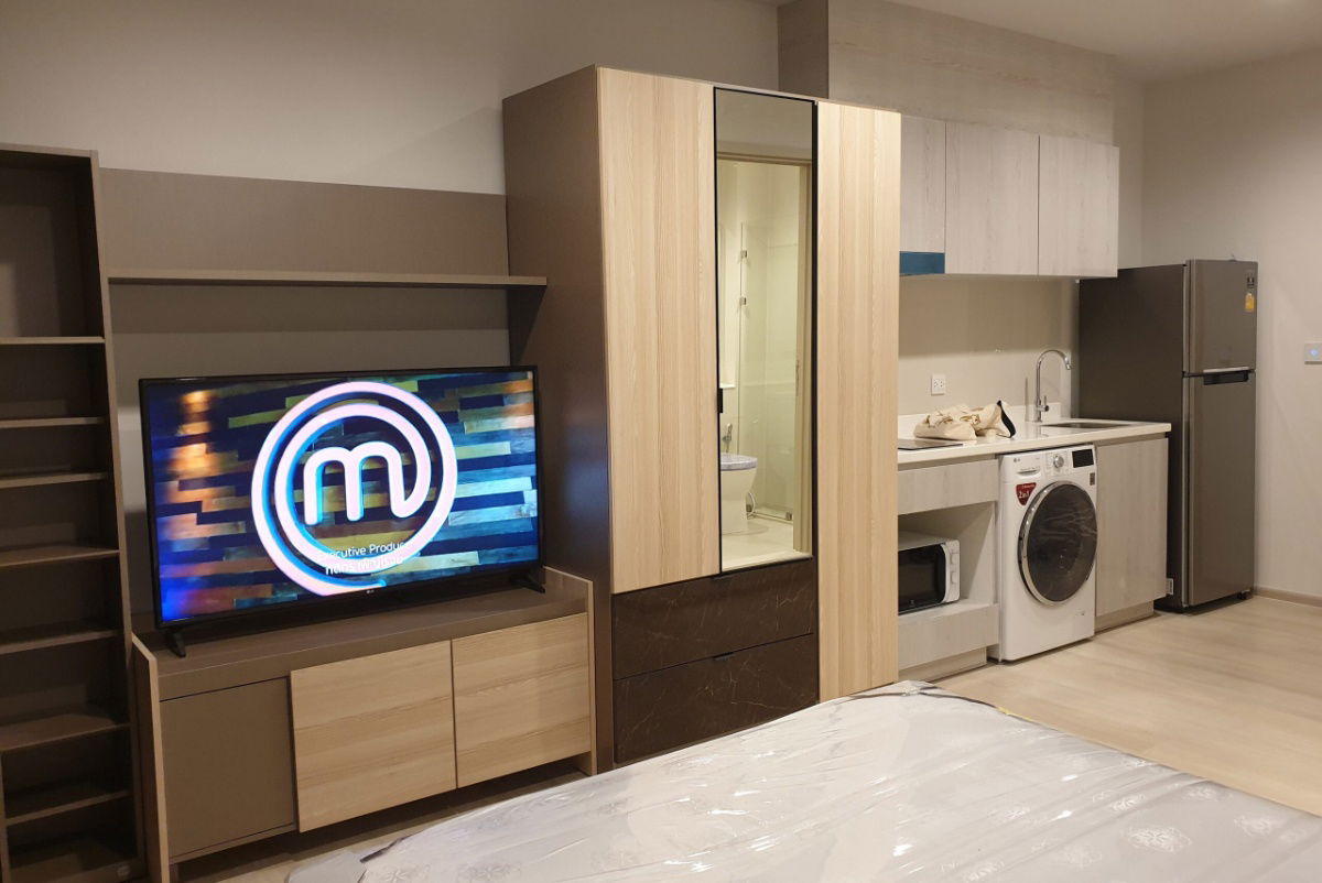 รูป ให้เช่า 📍 Life One Wireless 📍 เฟอร์นิเจอร์ และ เครื่องใช้ไฟฟ้าครบ ใกล้ BTS เพลินจิต - รูปที่ 6/11