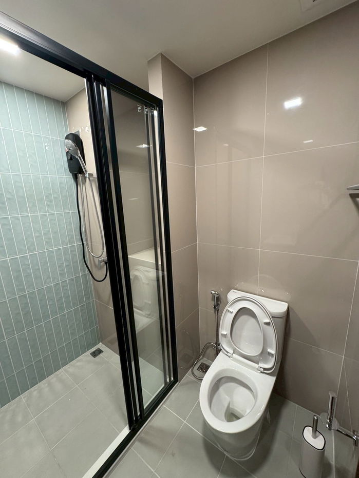 picture Condo for rent, The Muve Sukhumvit 107, 3rd floor, built-in, luxurious throughout the room, very beautiful, pets allowed, rental price 13,000 baht. - 5/36