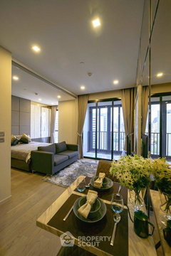 คอนโด 1 ห้องนอน ชั้น 18 35 ตร.ม. แอชตัน อโศก ใกล้ MRT สุขุมวิท 70 ม. (ID 513324)
